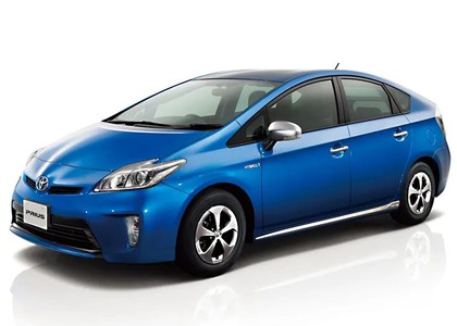 Ворсовые коврики на Toyota Prius (30) 2009 - 2016 в Барнауле