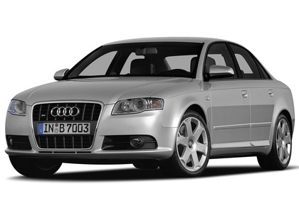 Ворсовые коврики на Audi S4 (B7) 2004 - 2008 в Барнауле