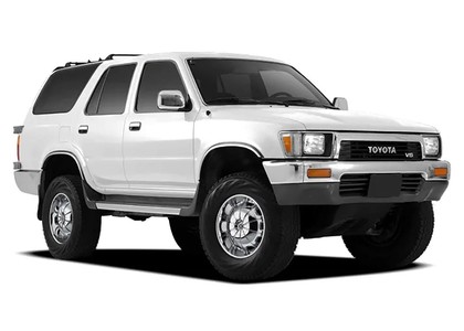 Ворсовые коврики на Toyota 4runner II 1989 - 1995 в Барнауле