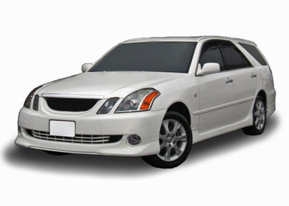 Ворсовые коврики на Toyota Mark II Wagon Blit 2002 - 2007 в Барнауле