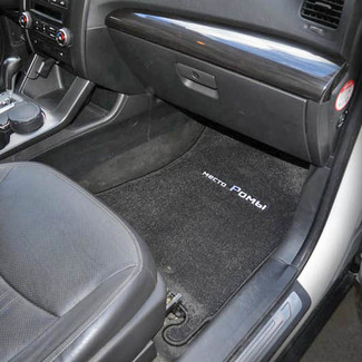 Ворсовые коврики на KIA Sorento II 2009 - 2012 в Барнауле