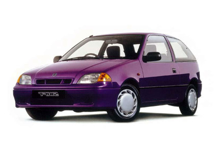 Ворсовые коврики на Suzuki Swift II Европа 1989 - 2004 в Барнауле
