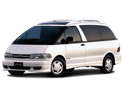Ворсовые коврики на Toyota Estima I 1990 - 1999 в Барнауле