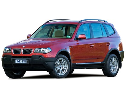 Ворсовые коврики на BMW X3 (E83) 2003 - 2011 в Барнауле