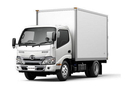 Ворсовые коврики на Hino 300 II узкая кабина 2011 - 2025 в Барнауле