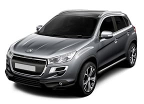 Ворсовые коврики на Peugeot 4008 2012 - 2017 в Барнауле