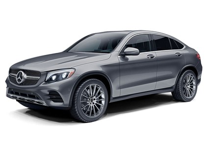 Ворсовые коврики на Mercedes GLC Coupe (C253) 2015 - 2023 в Барнауле