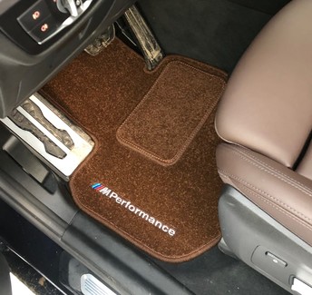 Ворсовые коврики на BMW X4 (G02) 2018 - 2025 в Барнауле