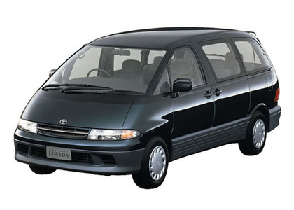 Ворсовые коврики на Toyota Estima Emina (Lucida) 1990 - 2000 в Барнауле
