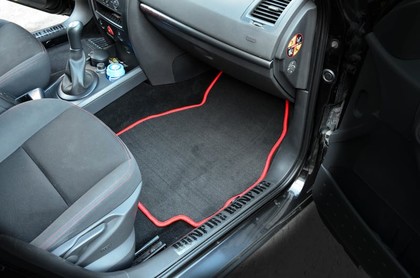 Ворсовые коврики на Renault Megane II 2002 - 2008 в Барнауле