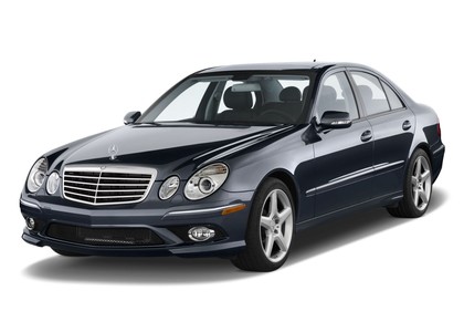 Ворсовые коврики на Mercedes E (W211) 2002 - 2009 в Барнауле