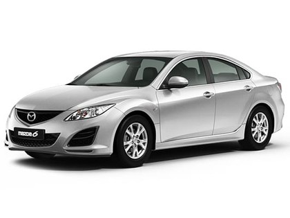 Ворсовые коврики на Mazda 6 2007 - 2012 в Барнауле