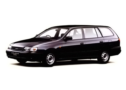 Ворсовые коврики на Toyota Caldina (T19) 1992 - 2002 в Барнауле