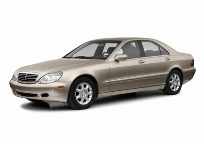 Ворсовые коврики на Mercedes S (W220) 1998 - 2005 в Барнауле