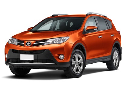 Ворсовые коврики на Toyota Rav4 IV 2012 - 2019 в Барнауле