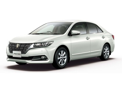 Ворсовые коврики на Toyota Premio II 2007 - 2021 в Барнауле