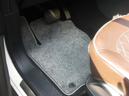 Ворсовые коврики на Mercedes GL (X166) 2012 - 2015 в Барнауле