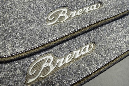 Ворсовые коврики на Alfa Romeo Brera 2005 - 2021 в Барнауле