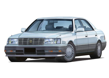 Ворсовые коврики на Toyota Crown (S150) 1995 - 2001 в Барнауле