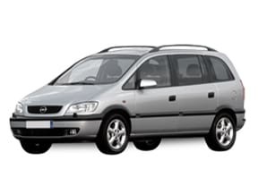 Ворсовые коврики на Opel Zafira A 1999 - 2006 в Барнауле