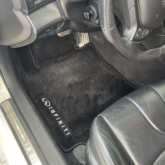 Ворсовые коврики на Infiniti G IV Coupe 2006 - 2014 в Барнауле