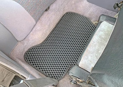 Ворсовые коврики на Mitsubishi Eclipse II 1994 - 1999 в Барнауле