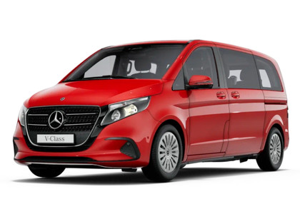 Ворсовые коврики на Mercedes V-класс (W447) 2014 - 2025 в Барнауле