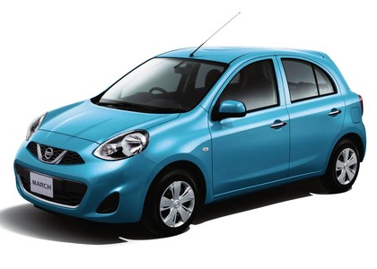 Ворсовые коврики на Nissan March (K13) 2010 - 2017 в Барнауле