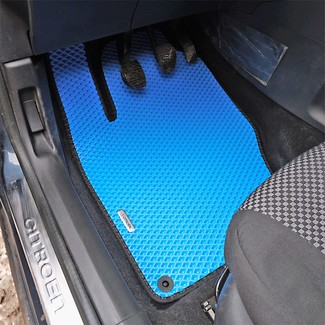 Ворсовые коврики на Citroen C4 II 2010 - 2022 в Барнауле