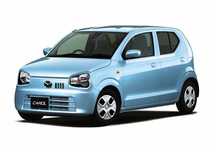 Ворсовые коврики на Mazda Carol VII 2015 - 2021 в Барнауле
