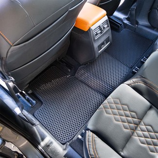 Ворсовые коврики на Mitsubishi Outlander IV 2021 - 2025 в Барнауле