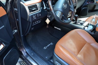 Ворсовые коврики на Lexus GX 460 2009 - 2023 в Барнауле