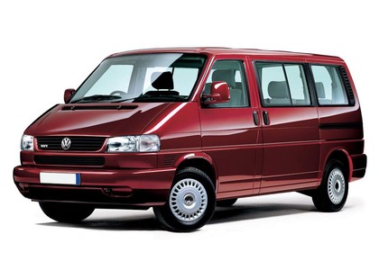Ворсовые коврики на Volkswagen Caravelle (T4) 1990 - 2003 в Барнауле