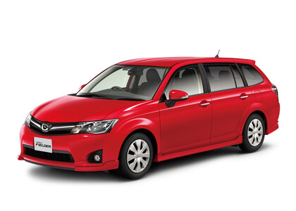 Ворсовые коврики на Toyota Corolla Fielder (E16) 2012 - 2017 в Барнауле