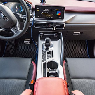 Ворсовые коврики на Geely Coolray 2018 - 2025 в Барнауле