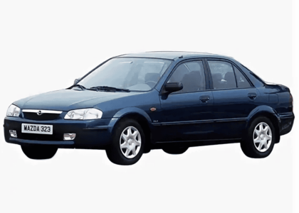 Ворсовые коврики на Mazda 323 1994 - 2000 в Барнауле