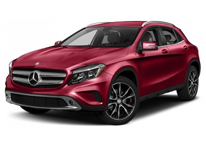Ворсовые коврики на Mercedes GLA (X156) 2014 - 2020 в Барнауле