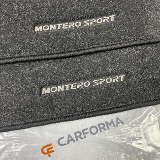 Ворсовые коврики на Mitsubishi Montero Sport II 2008 - 2016 в Барнауле