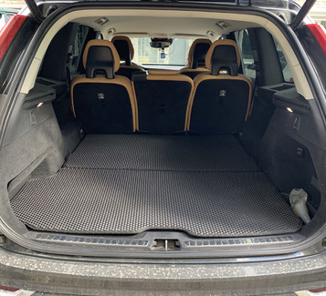 Ворсовые коврики на Volvo XC90 II 2014 - 2025 в Барнауле