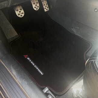 Ворсовые коврики на Mitsubishi Lancer Evolution VIII 2003 - 2006 в Барнауле