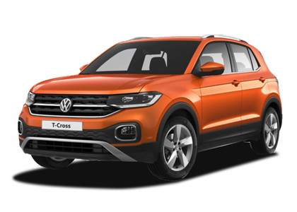 Ворсовые коврики на Volkswagen T-Cross 2018 - 2025 в Барнауле