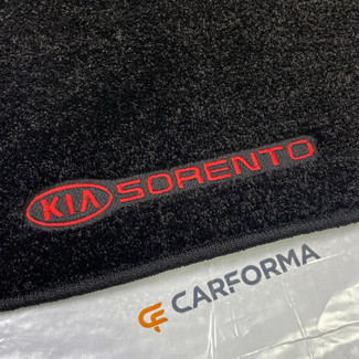 Ворсовые коврики на KIA Sorento I 2002 - 2009 в Барнауле