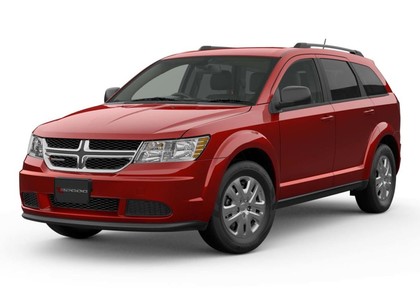 Ворсовые коврики на Dodge Journey 2007 - 2020 в Барнауле