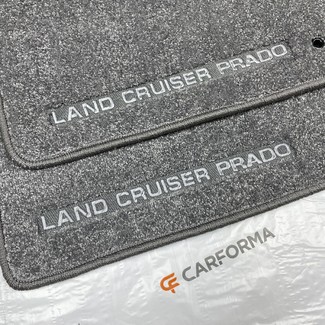 Ворсовые коврики на Toyota Land Cruiser Prado 250 2023 - 2025 в Барнауле