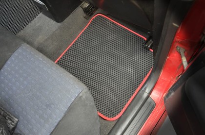 Ворсовые коврики на Mitsubishi Lancer IX 2000 - 2010 в Барнауле