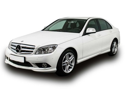 Ворсовые коврики на Mercedes C (W204) 2007 - 2015 в Барнауле