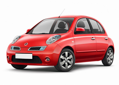 Ворсовые коврики на Nissan March (K12) 2002 - 2010 в Барнауле