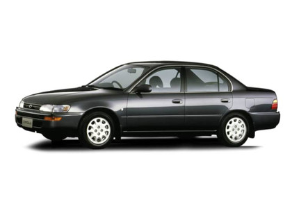 Ворсовые коврики на Toyota Corolla (E10) 1991 - 2002 в Барнауле