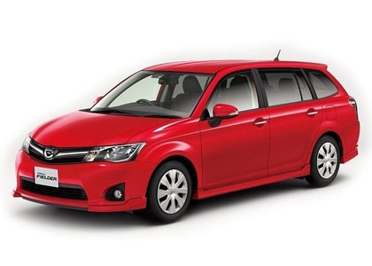 Ворсовые коврики на Toyota Corolla Fielder (E16) 2012 - 2017 в Барнауле
