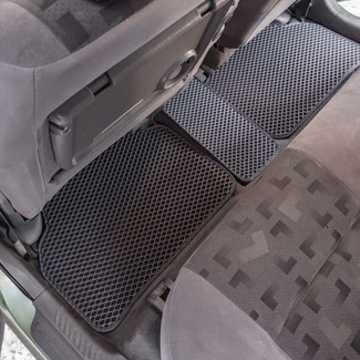 Ворсовые коврики на Mazda Premacy I 1999 - 2005 в Барнауле